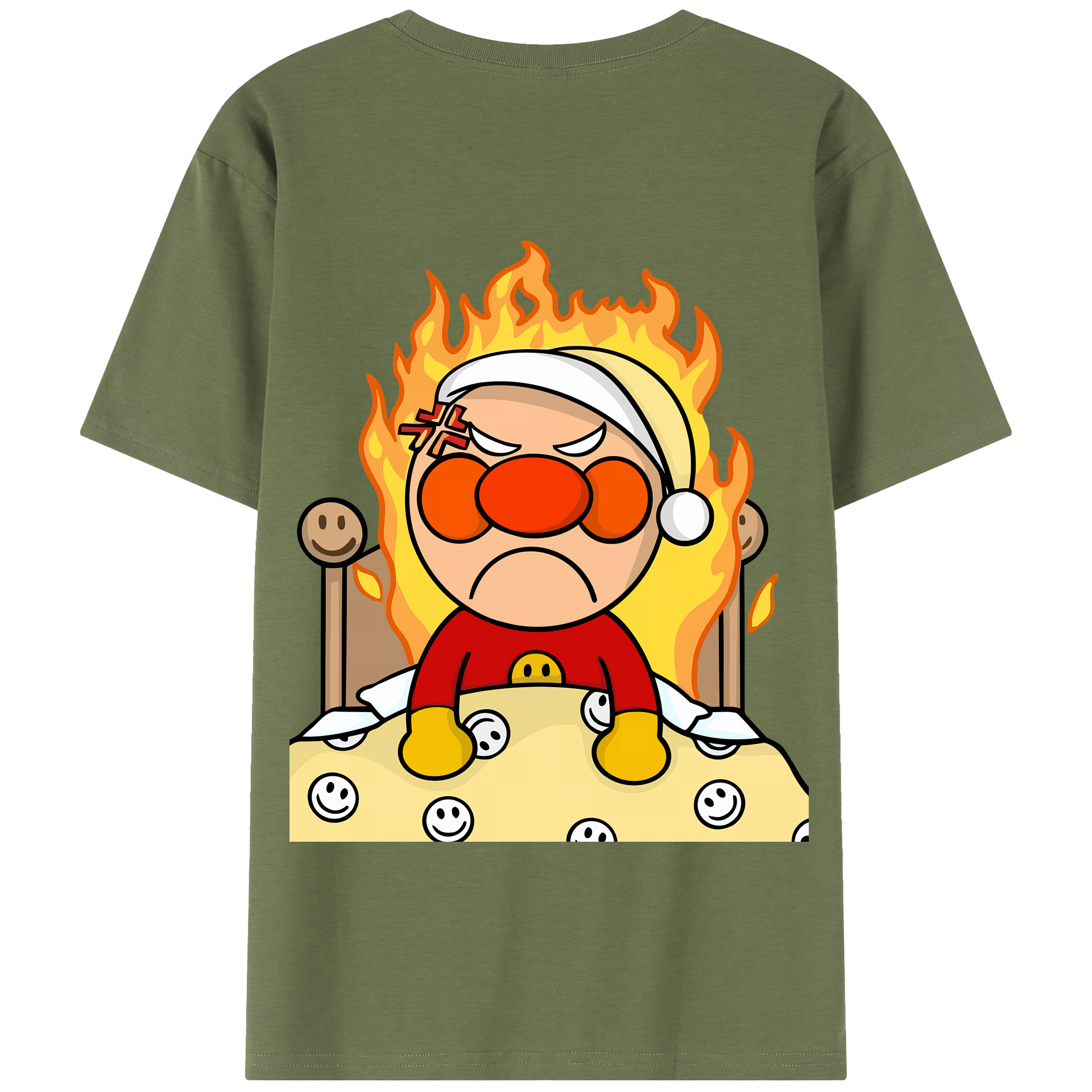（画像用） アンパンマン Anpanman 綿100％半袖Tシャツ（背面プリント）